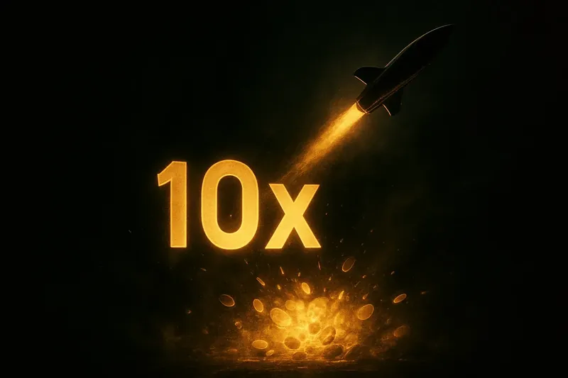 Plane climbing with blazing trail above coins and glowing multiplier